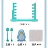 1 Set Parent-Child Two-Person Interactive Gift Penguin Wall-Breaking Building Blocks Children Educational Thinking Training Toys
