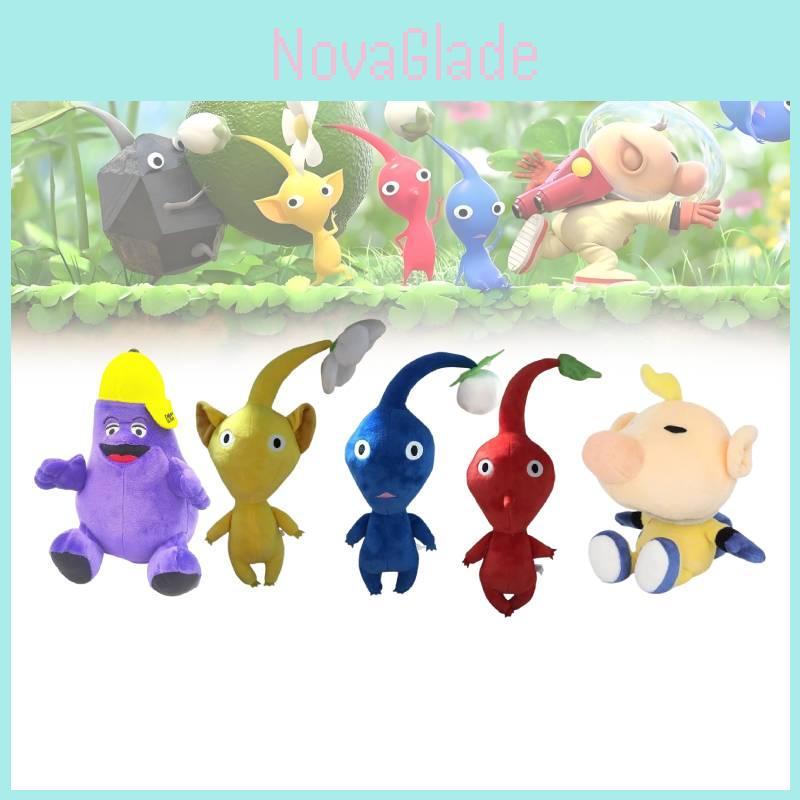Charming Plush Ice Pikmin All Star Figure Perfect For Kids And Collectors