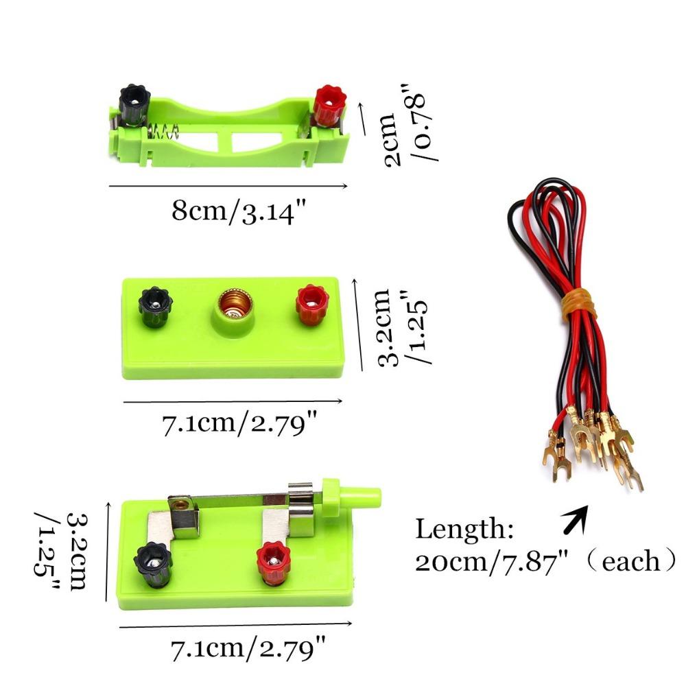 Learning Experiment Set Electric Circuit Experiment Basic Circuit Electricity Learning Kit