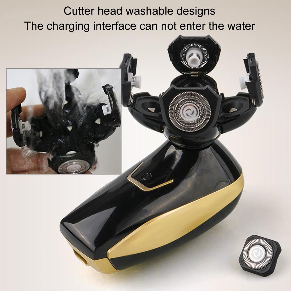 Многофункциональная электробритва Бритва для лысой головы Триммер для волос в носу Набор для ухода за волосами