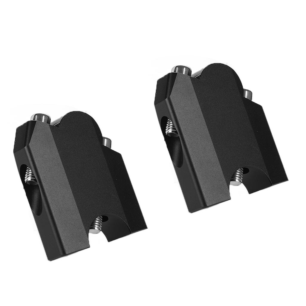 2pcs HandleBar Riser Mount Clamp Aluminum Alloy Replacement for XT1200 Super Tenere 2010‑2014