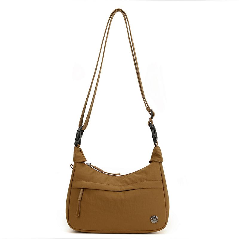 Тренд Легкая и Простая Сумка-Мессенджер Многофункциональная Сумка-Джокер из Нейлона Портативная Сумка-Цзяоцзы Модная Повседневная Нишевая Сумка на Плечо.