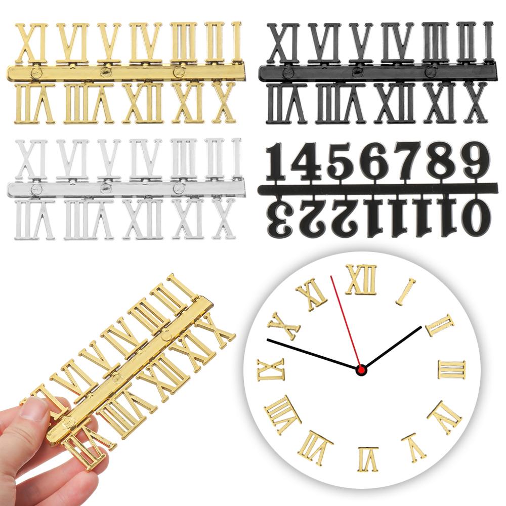 Tools Replacement Gadget Quartz Clock Parts Arabic Number Clock Numerals Accessories Roman Numerals