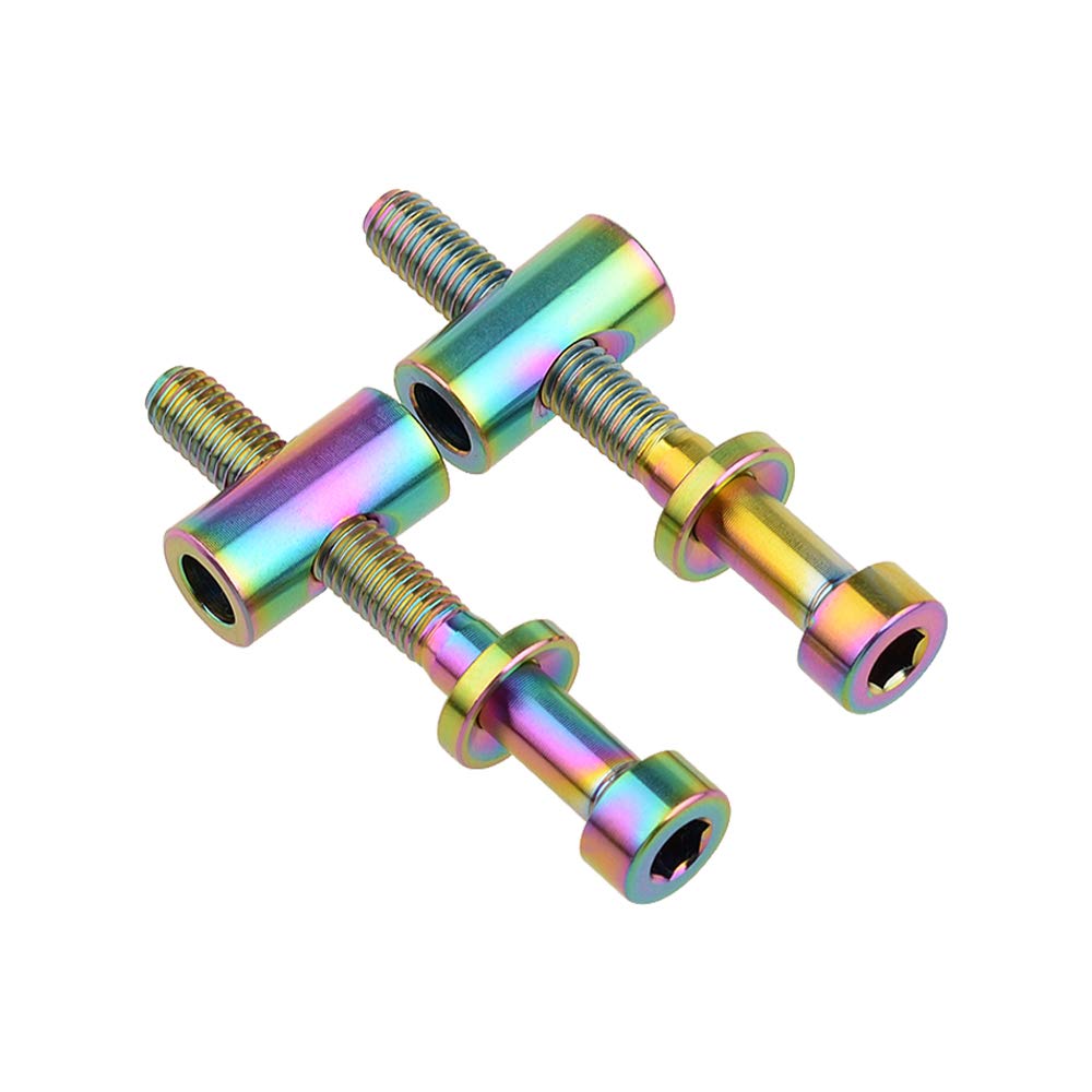Титановый болт M5 x 40 мм с гайкой и шайбой Ruifu Велосипед Easton