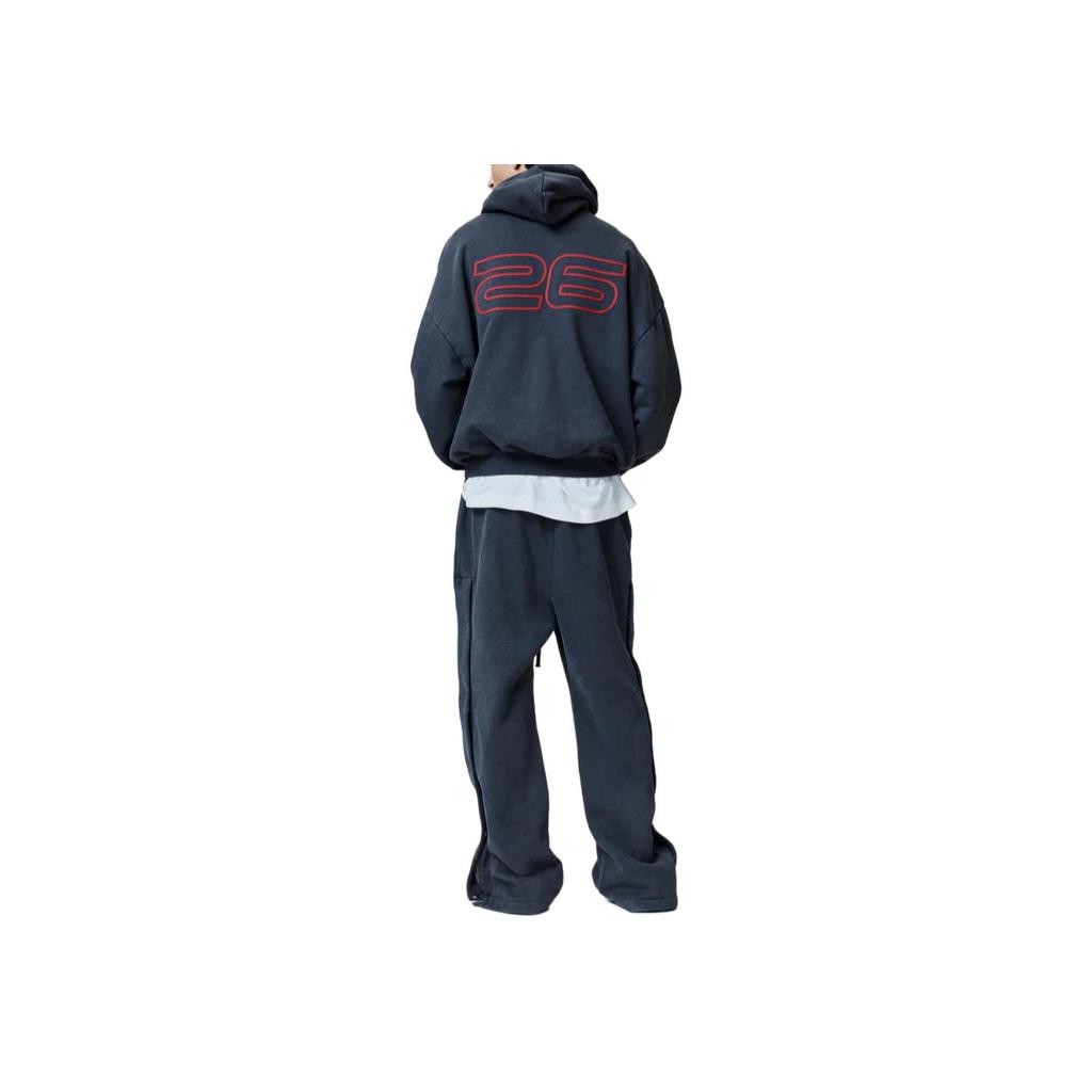 Fear of God Essentials Толстовка с капюшоном из флиса 90-х, цвет Железно-серый, Мужская одежда 192HO256562F