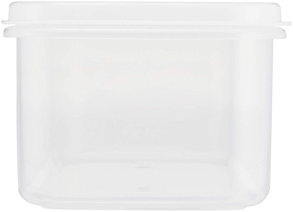 Iwasaki Industries NEO Keeper Clear 2L Made In Food Storage Set of LSX343 Noodle/Pasta Cases, Japan, Antibacterial, Microwave-Safe, Containers, 5,