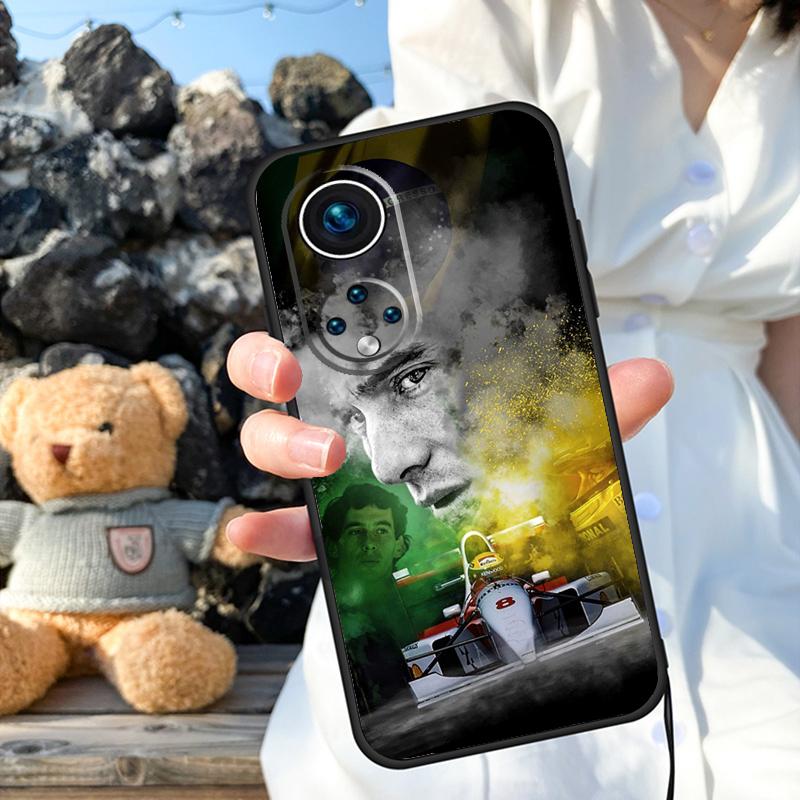 Чехол Ayrton Senna F1 для Honor X8a X9a X6a X7a X6 X7 X8 X9 X9b X8b Honor 70 50 90 Lite Magic 5 6 Pro