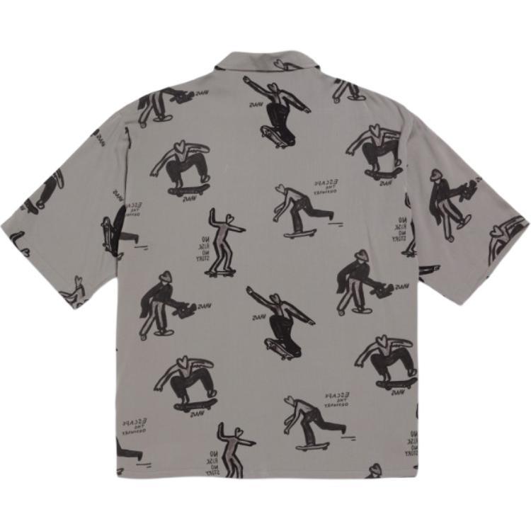 Vans  Asia Artist Collection SS24 Short-sleeved Shirt 'Dark Grey' Men's VN000J2XDGC1