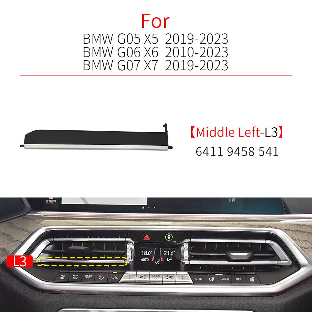 Для BMW G05 G06 G07 Автомобиль Передняя Решетка Воздухозаборника Зажим Накладка Детали Комплекты для Ремонта Выхода A/C Аксессуар Для BMW X5 X6 X7 64119458541
