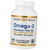 Рыбий Жир премиального качества, Omega-3 Premium Fish Oil, 100гелкапс (67427003)