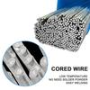 100/10PCS Aluminum Welding Rods Easy Melt Low Temperature Universal Silver Welding Cored Wire Solder Repair Holes Hand Tools