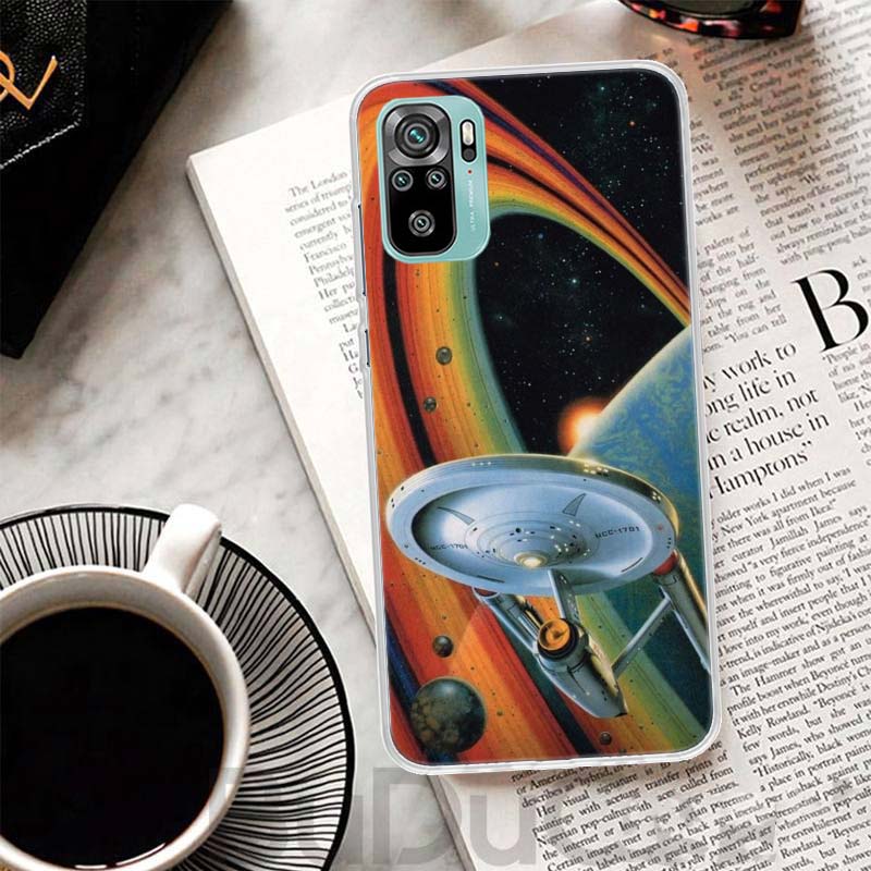 Чехол Star Movie T-Trek для Xiaomi Redmi Note 10 9S 9 8T 8 Pro 7 5 Mi 9T 10T 11T 12T 11 12 Lite 12X A3 A2 A1 Печать Coque