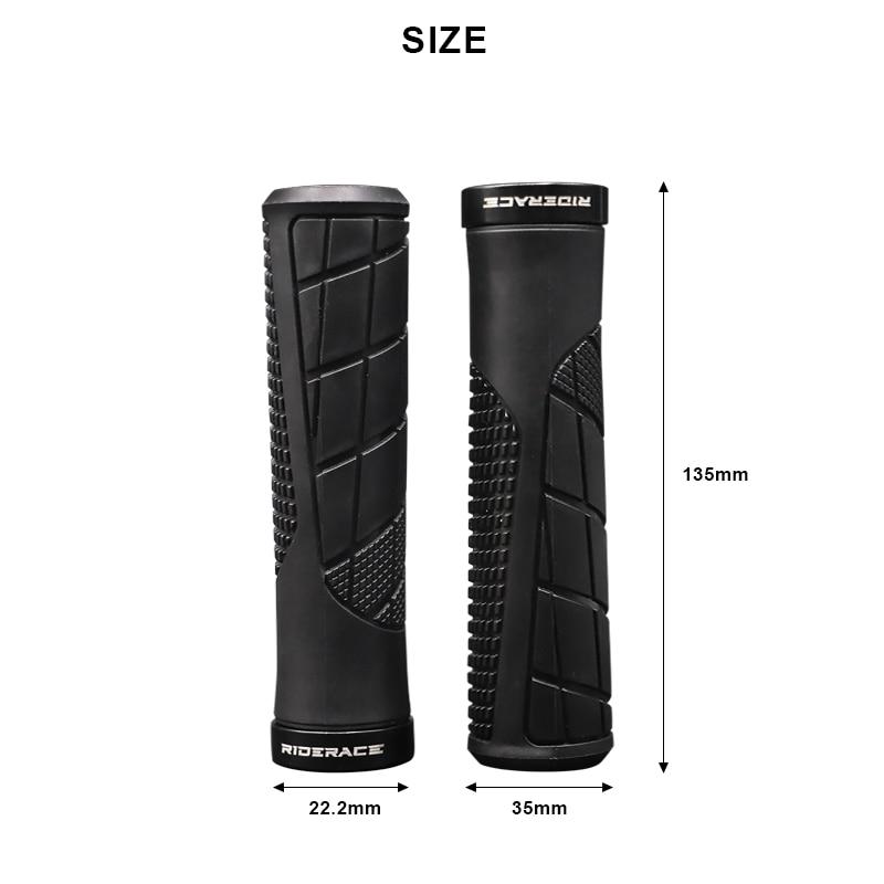 Mountain Bike Handlebars Grips Ergonomic Mtb Bicycle Handle Bar Bmx Steering Grip Anti-skid Comfortable For Cycling Bar Ends