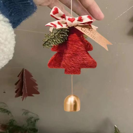 Подвеска Yousheng Christmas, праздничная подвеска в виде колокольчика на рождественскую елку, изысканное подвесное украшение в виде колокольчика для украшения дома на праздник