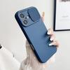 Чехол-слайдер с защитой камеры и выдвижным окном для iPhone 16E 16 15 14 Plus 13 12 Mini 11 Pro Max X XR XS Max, противоударный, мягкое покрытие