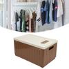 Foldable Closet   9 Grids Wardrobe Clothing Storage Bin with Lid Washable Stackable Folding Box for Pants Sweater Shirt