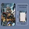 Силиконовый держатель для карт Gundam Seed для студенческих, рабочих, ID и кампусных карт.