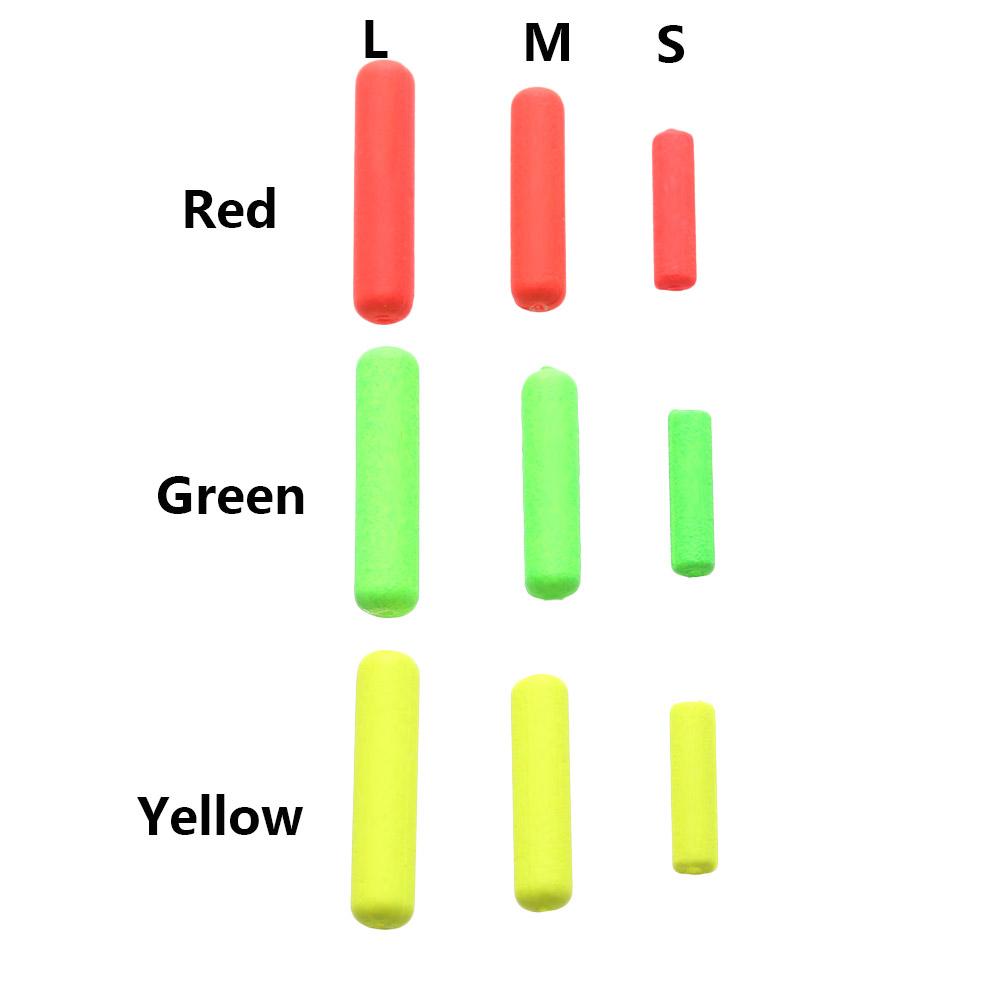 Rigging Material Indicator Fish Beans Cylinder Foam Floats Ball Bottom Oval Fishing Floats Beads