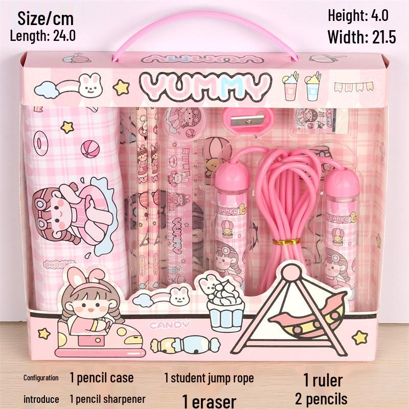 Детский подарочный набор канцелярских принадлежностей: Подарок на день рождения и Рождество для мальчиков и девочек