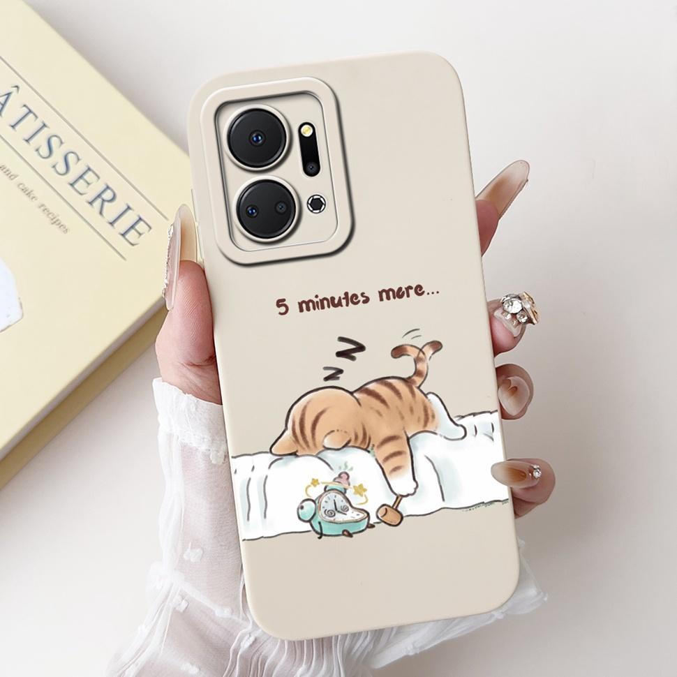 Роскошный painted чехол для Honor X7a 4G Case 2023 Силиконовый мягкий Fundas Чехол для телефона для Honor X7A X 7a HonorX7a Coque Capa