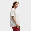 Fila Оригинальная футболка с пионом, модная, простая, классическая, ретро, повседневная, спортивная, удобная, вязаная, свободного кроя, с коротким рукавом, унисекс, топы F51U619101FWT