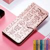 Кожаный защитный чехол-книжка для Samsung Galaxy M34 M15 M35 M55 5G A16 A06 M 34 M 15 M 35 M 55 чехол-кошелек с мотивом кошки и собаки
