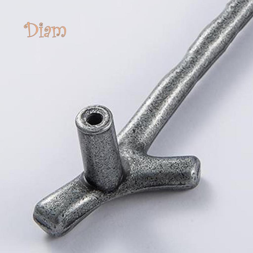 Lachepper Vintage Modern Metallic Tree Branch Handle Wardrobe Door Grip Indoor Decoration Acc