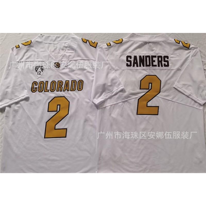 Colorado Buffaloes Football Jersey Mens Cotton Athletic Top College Sports Fans Team Practice