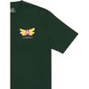 Palace X Slap Magazine Co-Branded Angel Cartoon Print Футболка унисекс Топы Зеленые P20TS256