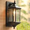 Led Outdoor Wall Light Waterproof Porch Lights Corridor Balcony Garden Simple Balcony Door Terrace Wall Lamp Outdoor Lighting