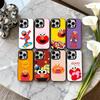 C-Мультяшный R-Красный милый A-Элмо-O Чехол для телефона Для iPhone17,16,15,14,13,12,11 Plus,Pro Max Черный Конфетный серебристый чехол для телефона
