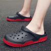 New Men Sandals Crocks Summer Slippers Fashion Hole Shoes Crok Rubber Clogs Breathable Garden Shoes Classic Beach Flat Sandals