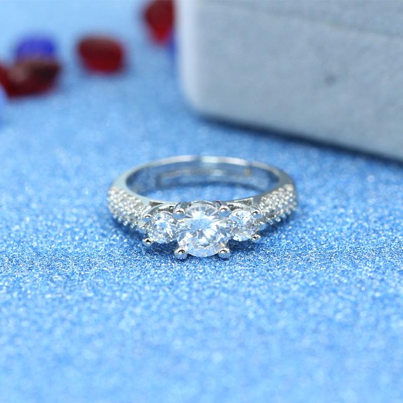 Sace Gems Классическое кольцо из медного сплава с цирконом, женские ювелирные изделия, свадебный подарок для вечеринки