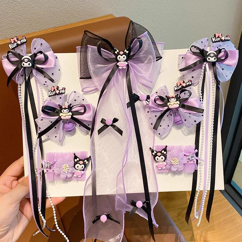 Заколка для волос с бантом Куроми: Милый Мультяшный Стример для Девочек - Детские Аксессуары 2025