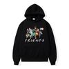 Mens Hoodie Sweatshirt My Hero Academia Friends Polerone Bluza Damska Clothes Women Unisex Fleece Streetwear Hoodies Oversized Tops
