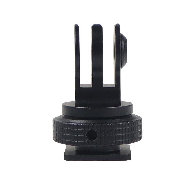For Go Pro 13 Accessories Tripod Monopod Mount Screw with 1/4'' Hot Shoe Adapter for GoPro 12 11 10 9 8 7 DJI Action 3 4 Camera