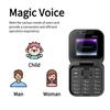 I16 PRO складной мини мобильный телефон 2G две SIM-карты быстрый набор Magic Voice экран 1,77'' разъем 3,5 мм раскладной сотовый телефон Type-C