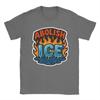 Mens TShirt Abolish Ice Creative Pure Cotton Tees Short Sleeve  T Shirt Round Collar Tops Summer