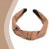 Wide Hair Band, Pin Up Knot