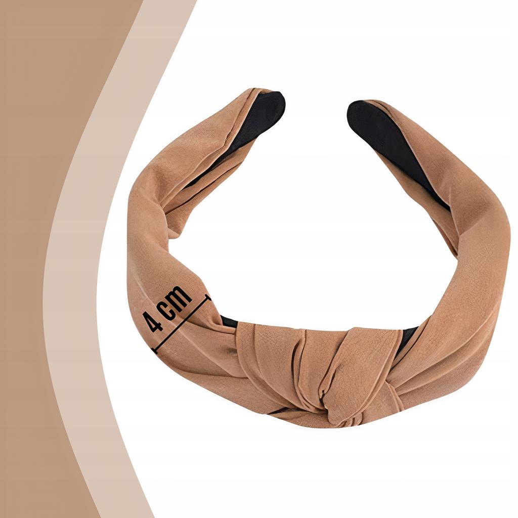 Wide Hair Band, Pin Up Knot