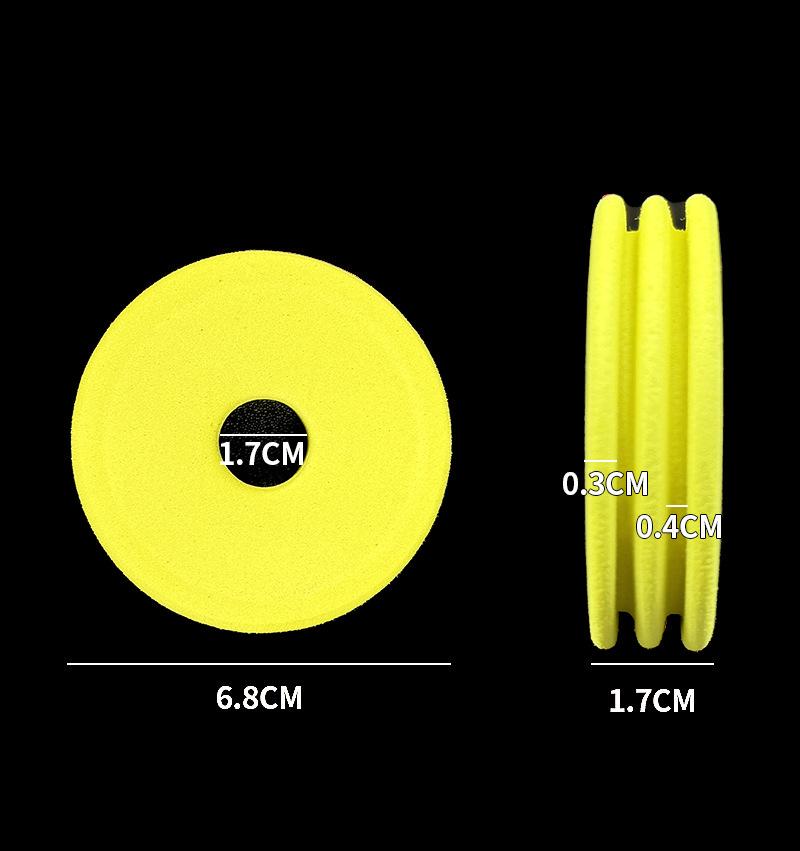 Рыболовная катушка Pan Laoban EVA Foam 6 см с отверстием - прочный аксессуар для снастей
