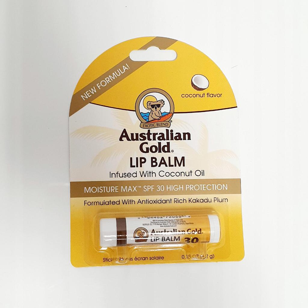 Australian Gold БАЛЬЗАМ ДЛЯ ГУБ SPF30 защитная губная помада