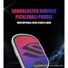 T700 Carbon Fiber Pickleball Paddle Matte Surface Thermoformed Professional Tournament Carbon Fiber Pickleball Racket For Advanced Players