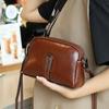 Женская сумка-кроссбоди из натуральной кожи в стиле ретро - 2025 Универсальная маленькая на плечо и для телефона