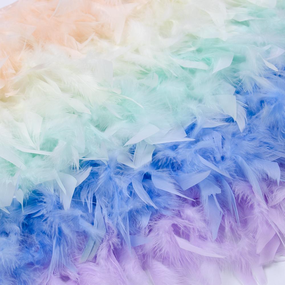 1/2М Белая отделка из перьев индейки 10-15СМ Пушистые перья Лента для поделок Карнавальная вечеринка Украшение одежды Швейные аксессуары