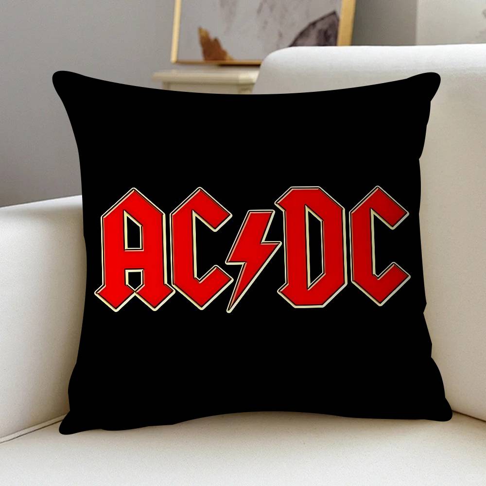 Музыка Искусство A-ACDC Наволочка Декоративная подушка Диван Домашний декор Наволочка Наволочки