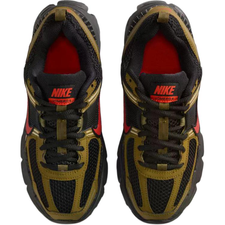 Nike Vomero 5 GS Черный/Оливковый Флак/Квантовый Мох/Пикантный Красный Детские Кроссовки HF6998-013
