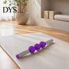 Durable Muscle Roller Massage Stick with 3/5 Spiky Balls, Fascia Cellulite Deep Flexible Tissue Massager, Tool for Sore Muscles, Neck, Leg, Back