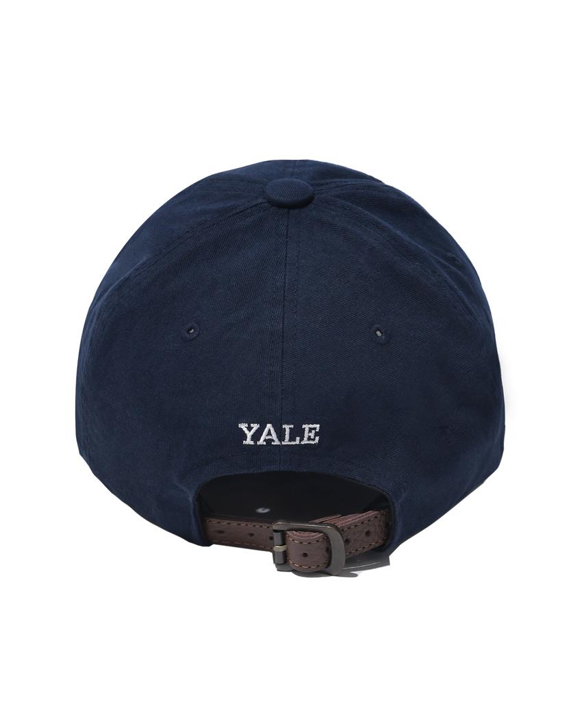 YALE Винтажная бейсболка с логотипом-хвостом Bulldogs_Темно-синяя
