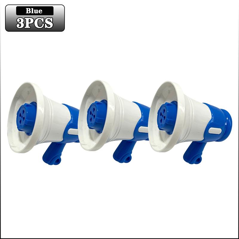 Mini Megaphone with Recording Function Portable Loudspeaker Toy Keychain Funny Novelty Gift for Parties Events Decompression